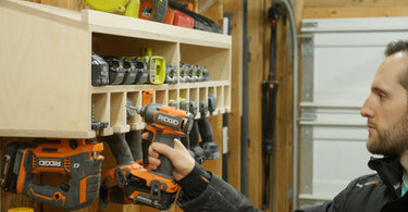 DIY Drill Charging Station