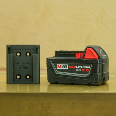 Milwaukee M18 18v Battery Holder