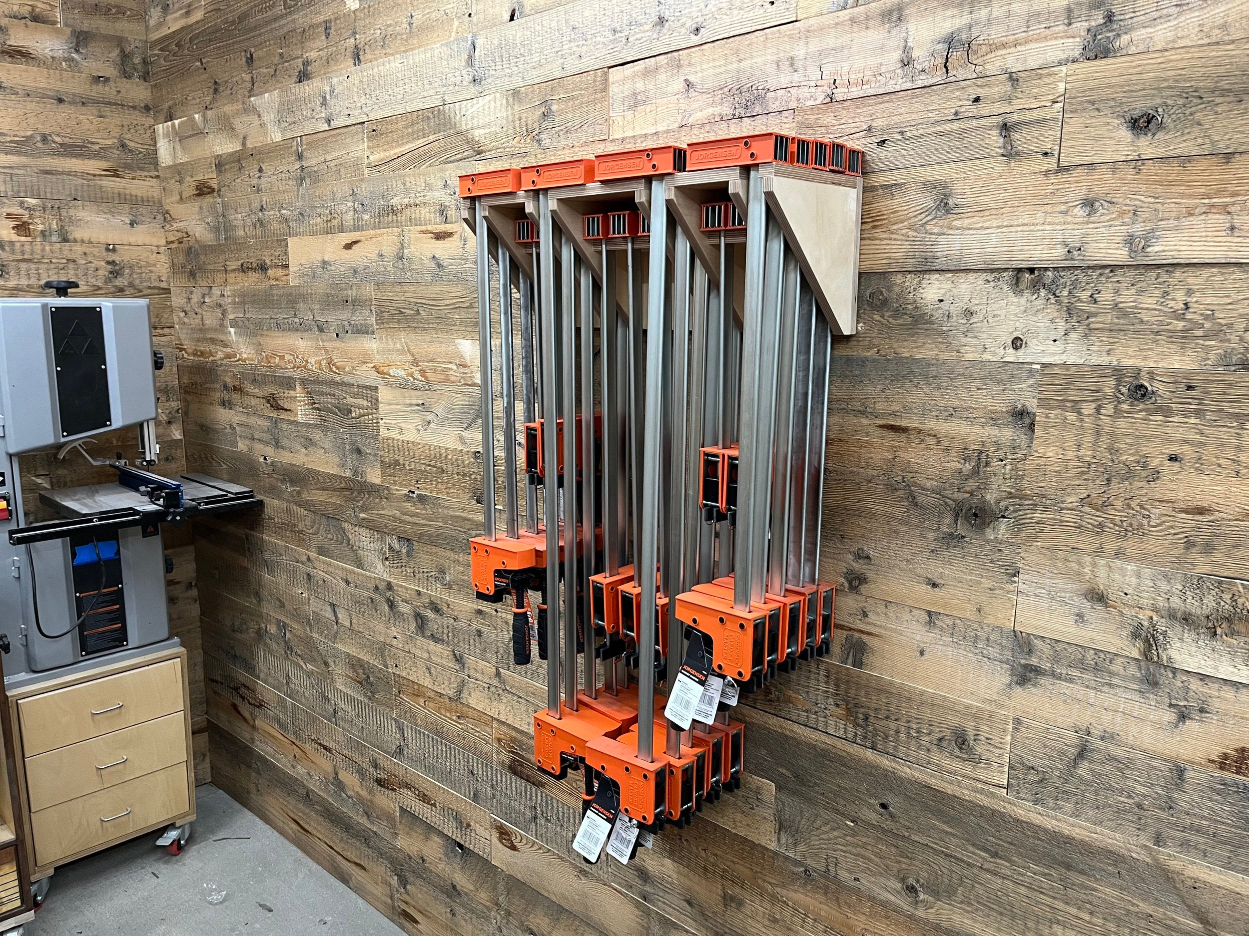 Foldable Clamp Rack Wood Clamp Rack Ideas