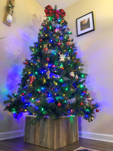 Caja para árbol de Navidad - Planos