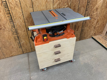 Mobile Table Saw Stand - Plans