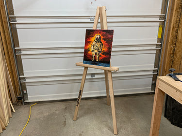 Standing Art Easel - Plans