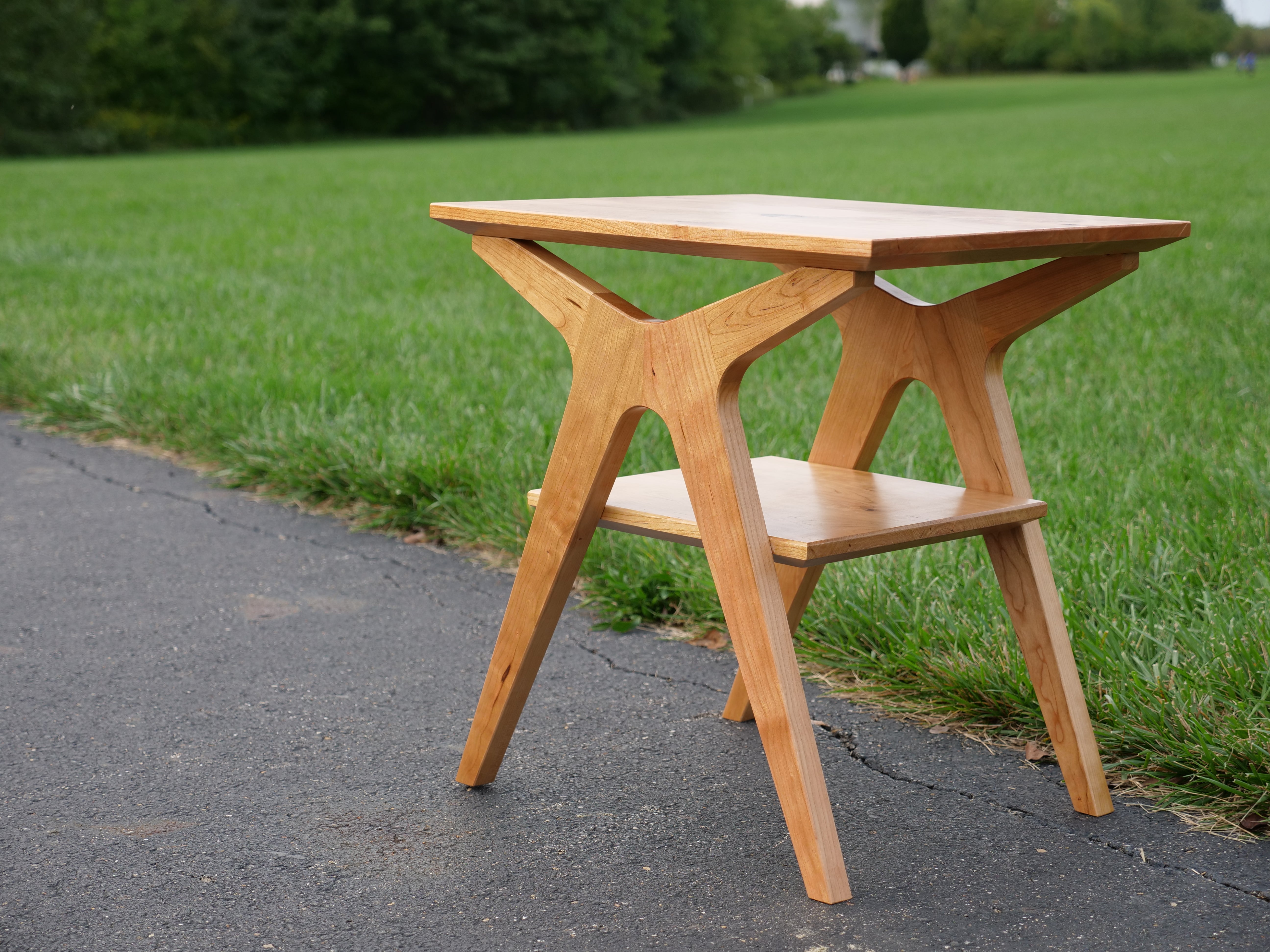 Half-Step End Table Plans – Spencley Design Co - Main Image