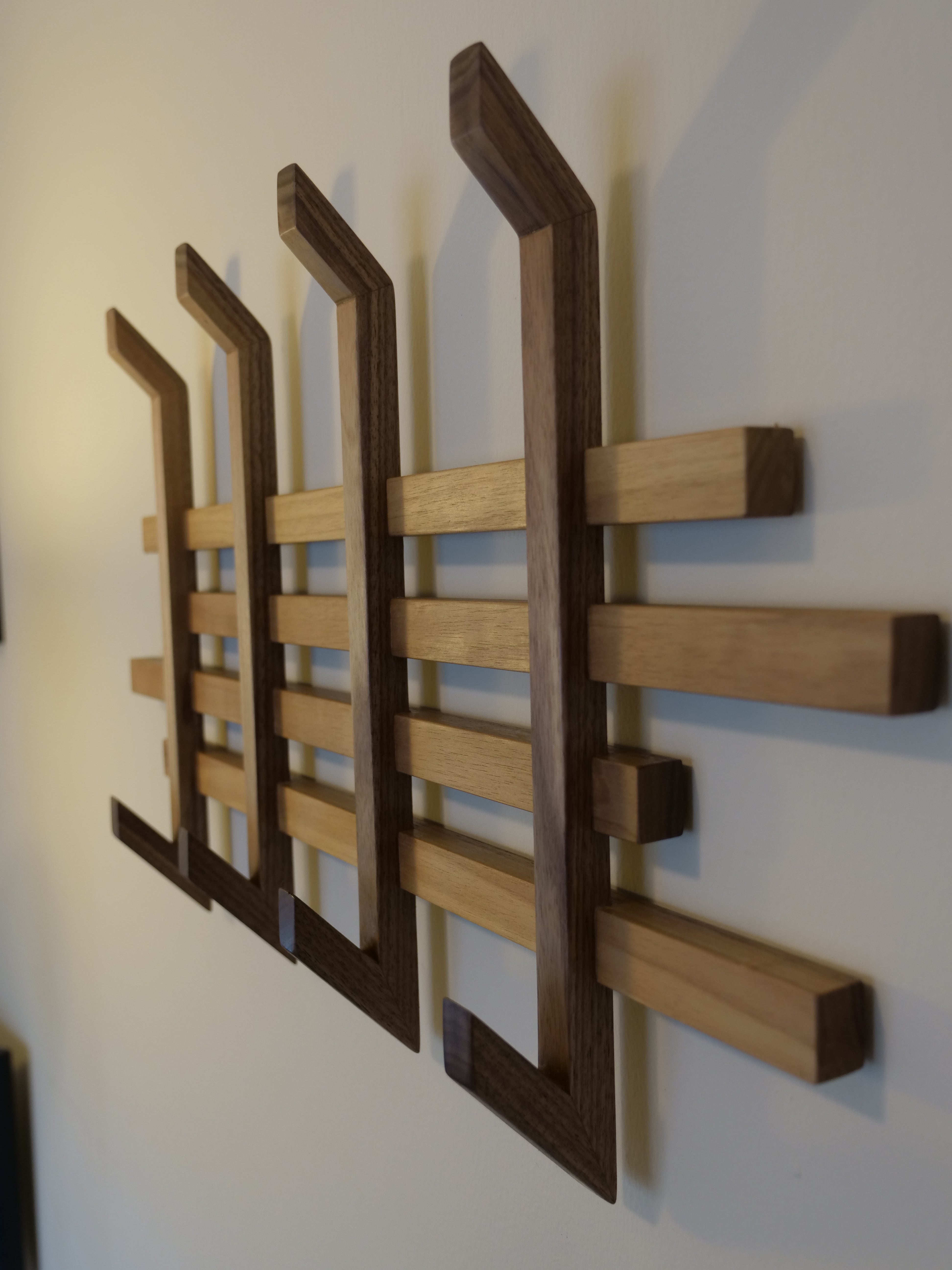 Hat Rack Blueprint Exploded Coat/Hat Rack - Plans – Spencley Design Co