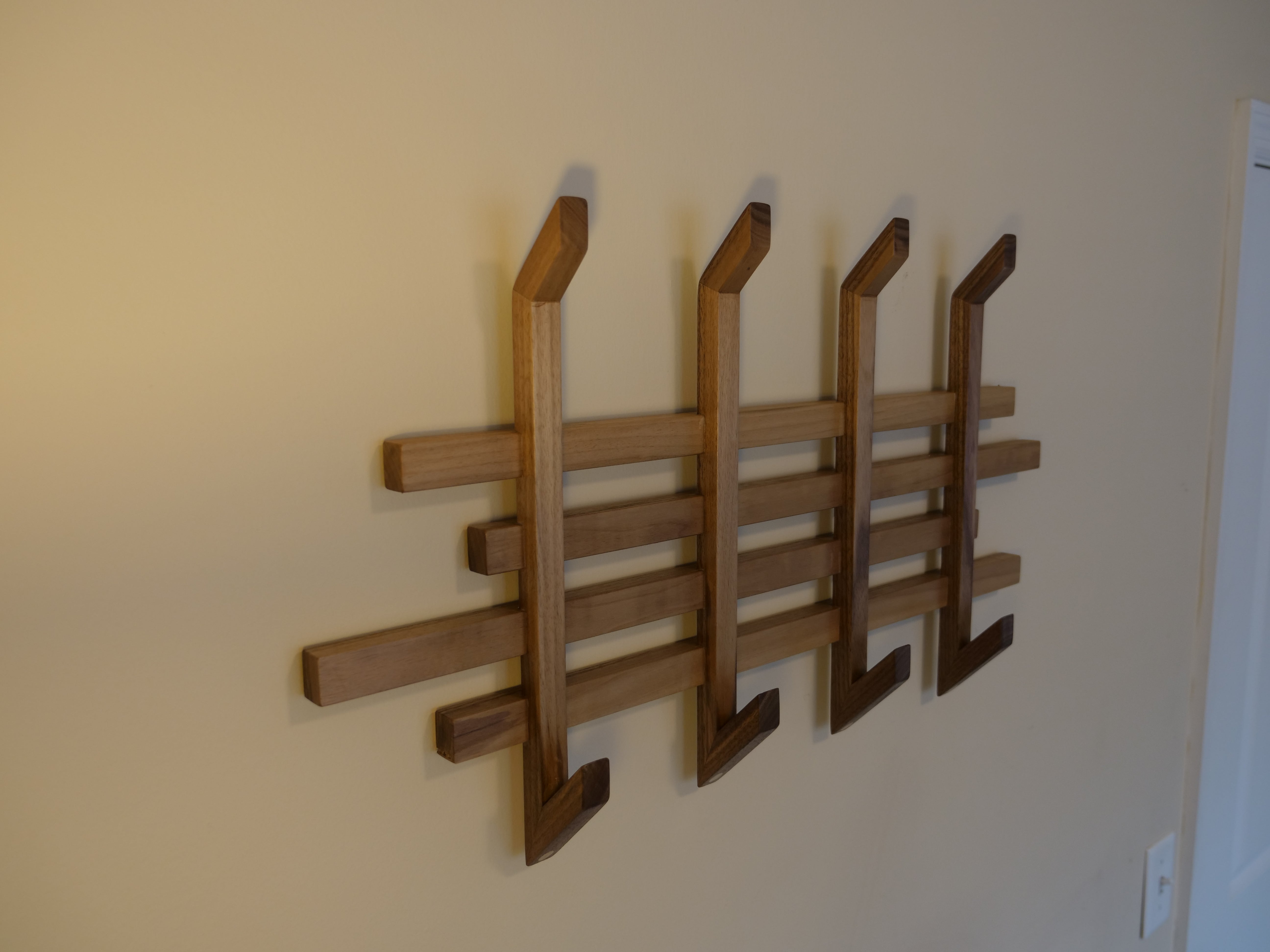 Hat Rack Blueprint Exploded Coat/Hat Rack - Plans – Spencley Design Co