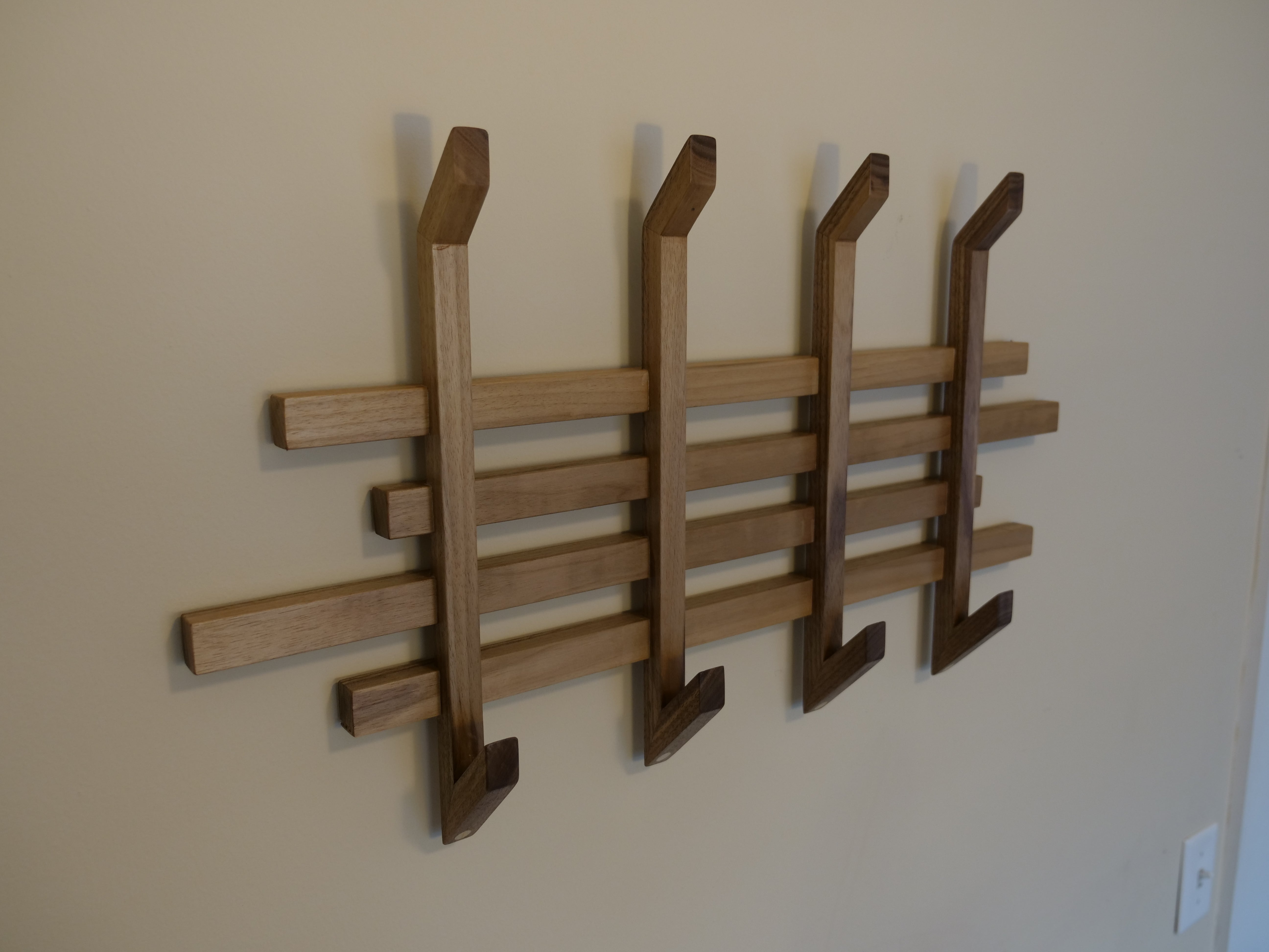 Hat Rack Blueprint Exploded Coat/Hat Rack - Plans – Spencley Design Co