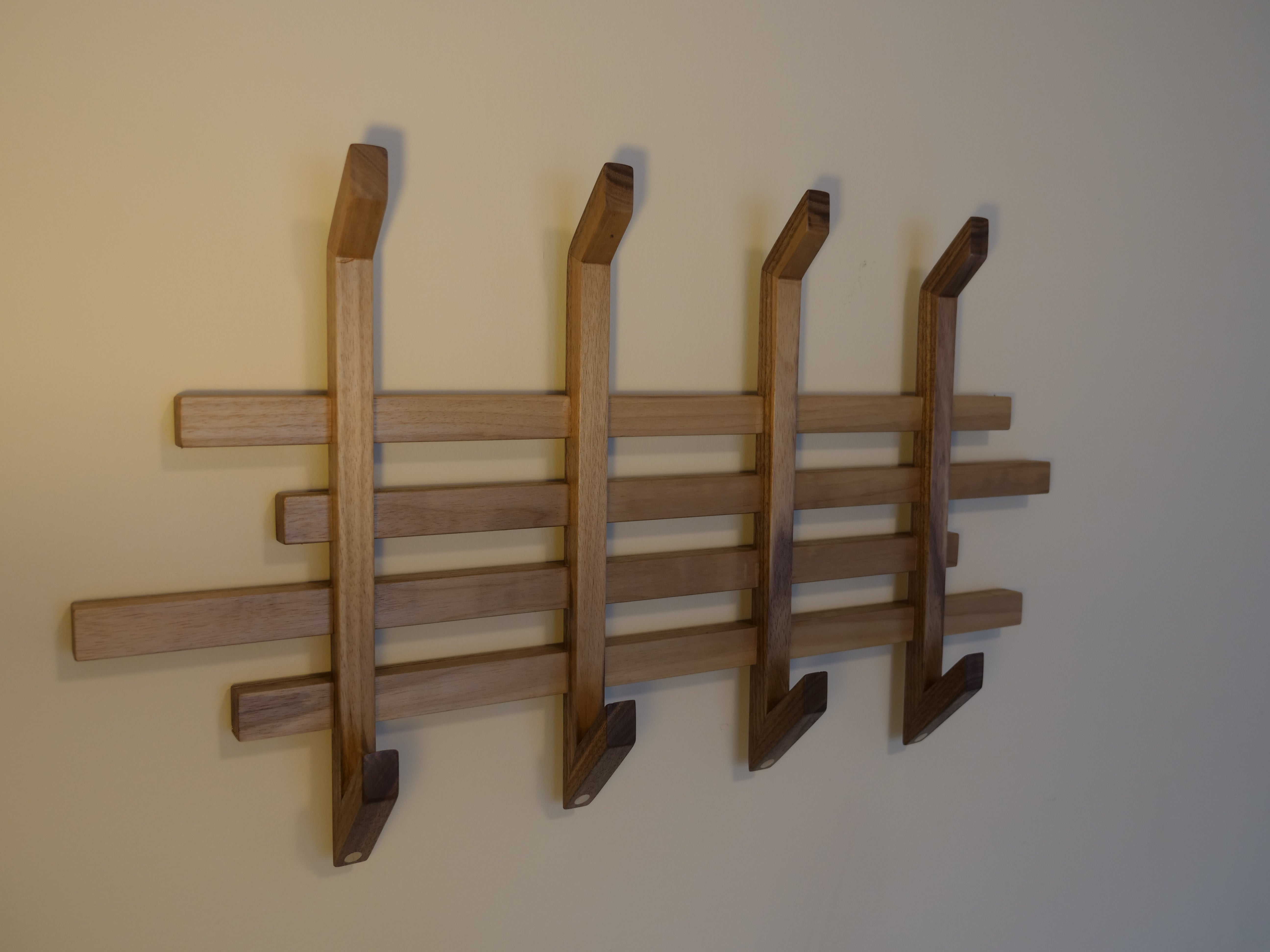 Hat Rack Build Plans Exploded Coat/Hat Rack - Plans – Spencley Design Co
