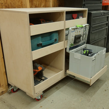 Mobile Tool Storage Cabinet - Plans