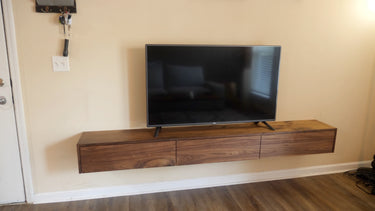 Consola multimedia flotante - Planos