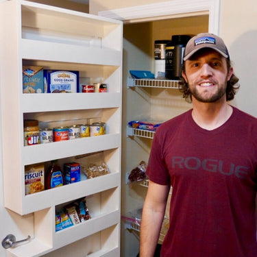 Pantry Door Shelves - Plans